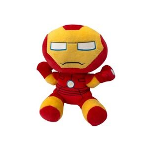 Ty Marvel Iron Man Plush 8" Stuffed Animal Superhero Red Yellow Avengers 2023
